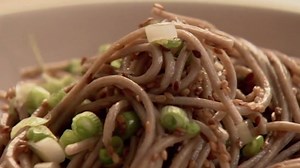 406K views · 4.6K reactions | Making cold soba noodles paried with seared tuna steak and gingery broccoli. | Nigella Lawson | Facebook
