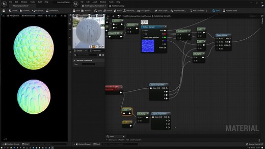 030_Triplanar Projection Normal Maps - Shader Graph Basics - Episode 30