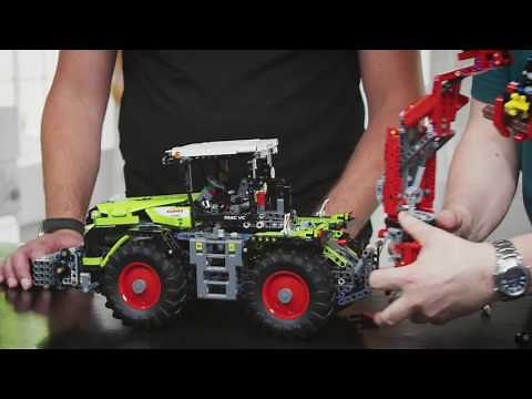 Designer Workshop: CLAAS XERION 5000 TRACK VC - LEGO Technic videos - LEGO.com