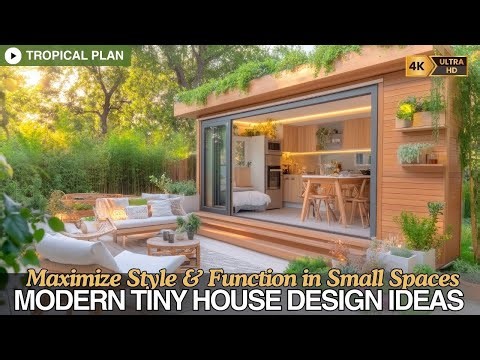 Modern Tiny House Design: Inspiring Ideas to Maximize Style and Function in Small Spaces