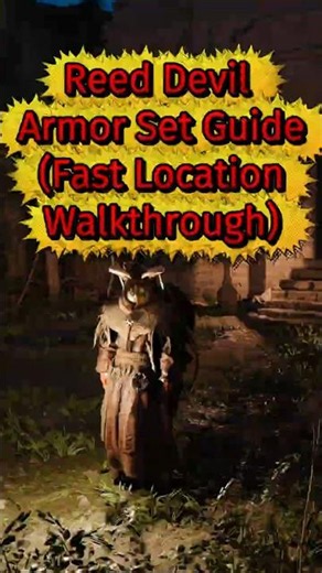 Reed Devil Armor Set Guide (Fast Location Walkthrough) - Crimson Desert