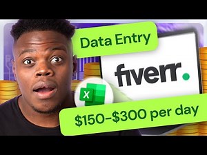 How to MAKE Money with Data Entry on Fiverr (AI Secrets 🤫)