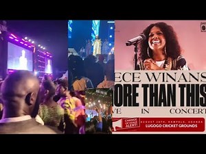 Cece Winans Live Concert At Lugogo Cricket Oval Kampala!