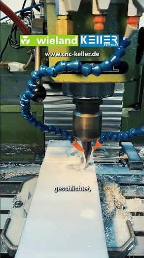 Theorie trifft Praxis: CNC-Ausbildung der Zukunft (SYMplus KELLER.Software) #cncsoftware #cncfräsen