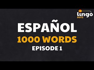 1000 Spanish Words 1 | Spanish From Scratch