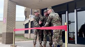 The Graham Resiliency Training Center has been rededicated as the Graham Performance Enhancement Center today with a ribbon cutting ceremony. The center now houses all Army Wellness Center services, as well as fitness, nutrition and spiritual classes. “Fort Sill is at the forefront of holistic health and fitness. This facility is a combat multiplier when we look at the increased capability of how to better train and maintain our weapon, the Soldier,” said Col. Anthony Lugo, Fires Center of Excel