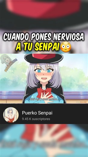 Cuando conoces a tu senpai mágica 😵‍💫 Tejina Senpai #anime #animeedit #otaku #manga #animeshorts