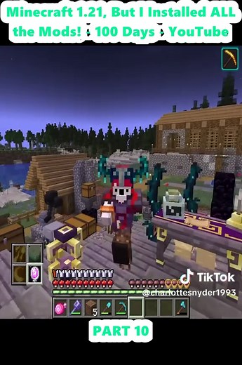 Minecraft 1.21: Exploring All Mods in 100 Days Challenge