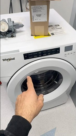 Easy trick for appliances technicians only|how to replace drain pump on a whirlpool washer W11578225
