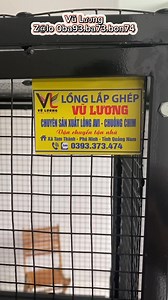 6 ngăn có cửa san chim tiện lưới Lúa bao mềm Ae hợp nhãn kết nối em nhé 👌👌 | Lồng lắp ghép Vũ Lương