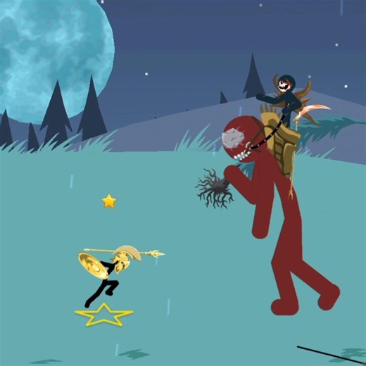 Golden Spearton Then Vs Now - Stick War: Saga Vs Stick War Legacy Edit #stickwarlegacy #shorts