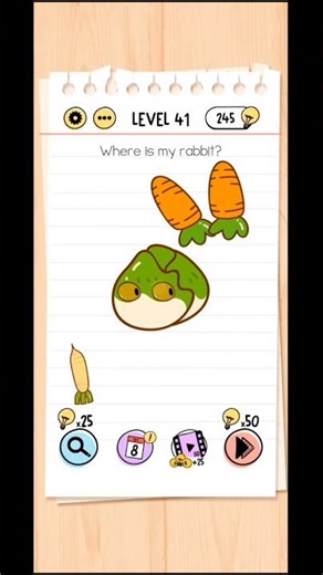 Brain 🧠 test level 41 and level 42 #shorts