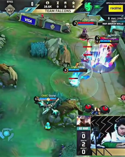 Falcons vs Onic Highlights - M7 Swiss Stage Gameplay