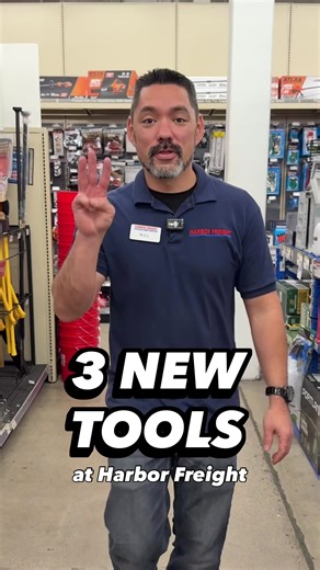 We have NEW TOOLS hitting our stores every week! Check out 3 recent additions now available at your local #HarborFreight.