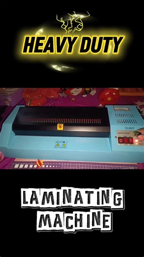 2.1K views · 20 reactions | A3 Quaff laminating Machine Heavy Duty  Easy to operate! Hot and cold with reverse ✨ #fyp #laminate #laminatingmachine #QUAFFLaminator #printing #flastcards | Sosyneth Muñoz | Facebook