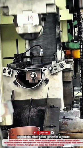 Automatic Metal Bending Machine Innovation for Curved Parts #innovation#Machine