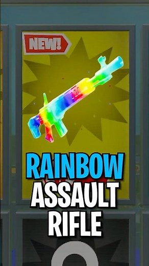 I LEAKED THE RAINBOW ASSAULT RIFLE IN 1V1 WITH EVERY GUN