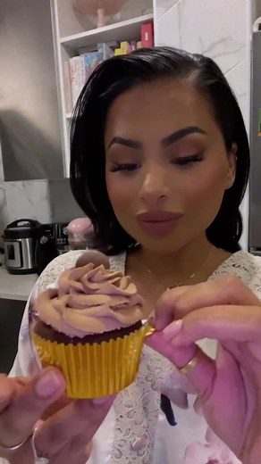 Galaxy Cupcake Recipe from Jane Patisseries Website! Its a winner! #cupcakes #cookingtiktok