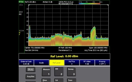 如何使用FieldFox手持式分析仪进行3种实时频谱分析