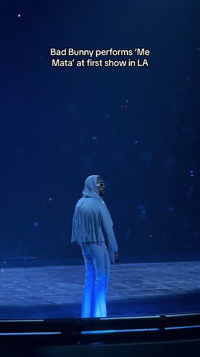 Bad Bunny 'Me Mata' Performance in Los Angeles