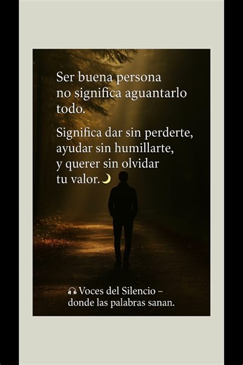 Ser buena persona… no significa aguantarlo todo