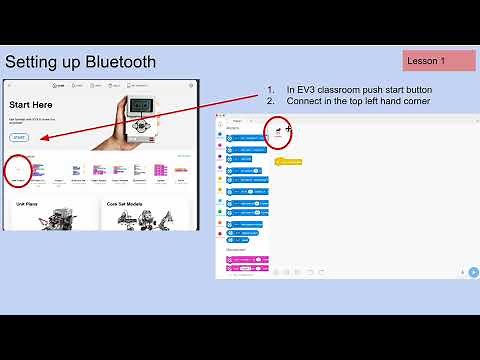 Connecting your EV3 Robot Via Bluetooth
