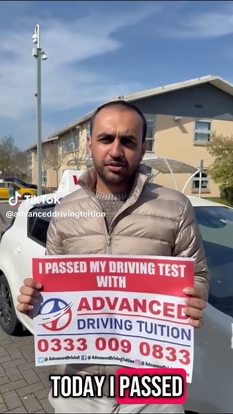 Ihtesham Passes Driving Test on First Attempt