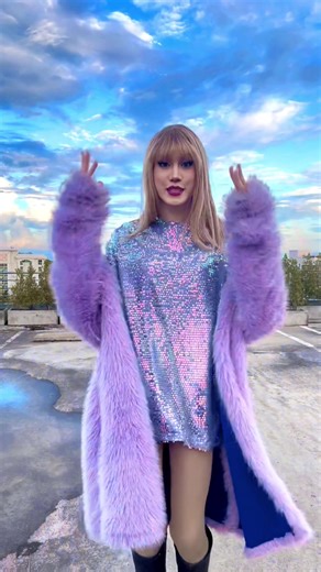 Meet Me At Midnight Colorblocked Tee