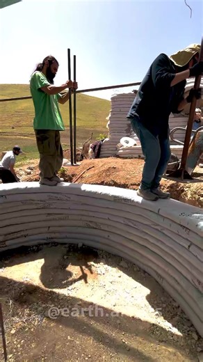 What is Superadobe? Superadobe is a type of structure that is built using available and environmentally friendly materials (such as soil, sandbags and barbed wire) in a relatively short period of time. Due to its simple and dome-shaped structure, this type of building is extremely durable and strong, and at the same time, it can be consisted of one or more connected spaces and create beautiful architectural forms. This technique has been published by NASA and has been approved by the United Nati