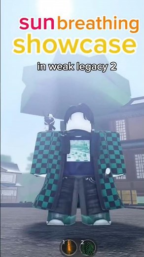 Sun breathing showcase in weak legacy 2 ☀️