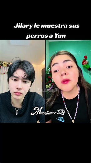 Jilary le muestra sus perros a Yun 🇰🇷 ◉ ◉ ◉ ◉#Yun #Corea #fypシ ░ #MoonflowerOf 🗓 11.01.2026