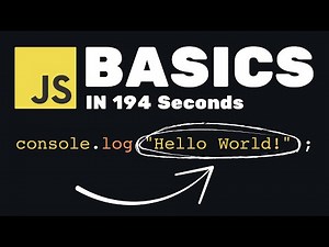 JavaScript Basics in 194 Seconds