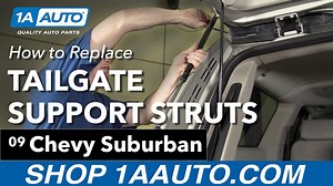 How to Replace Tailgate Support Struts 2007-14 Chevy Suburban