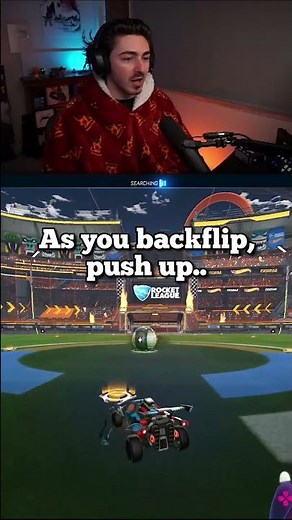 Learning How To Half Flip in Rocket League