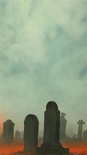 Spooky Halloween ambience 👻 ghosts, relaxing graveyard sounds