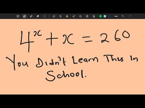 What School Never Told You About the Lambert W Function! || Olympiad Question