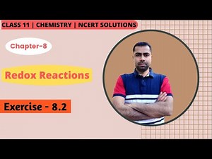 Class 11 Chemistry NCERT Solutions | Exercise - 8.2 | Chapter- 8 | Redox Reactions