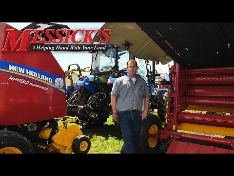 New Holland Round Balers: RB series VS. RF series