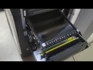 How to replace ITB on Konica Minolta Bizhub C654 C754