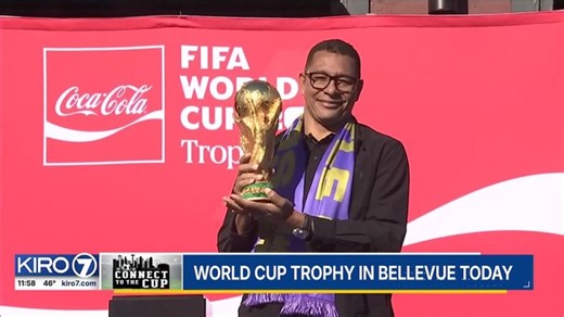 FIFA World Cup trophy in Bellevue today | Haystack News