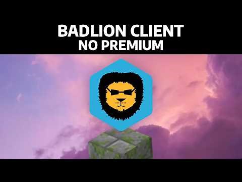 Cómo INSTALAR BADLION CLIENT NO PREMIUM para MINECRAFT ✅