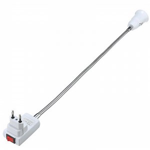 [Hot Item] E27 Socket with on/off Switch Light Lamp Bulb All Direction Extension Adapter Extenders for Socket Converter Bulbs