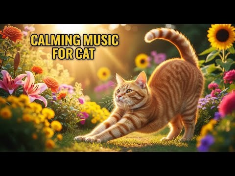 12 Hours of Cat Calming Music for Anxiety & Sleep 💤 Healing Sounds for a Peaceful and Relaxed Kitty