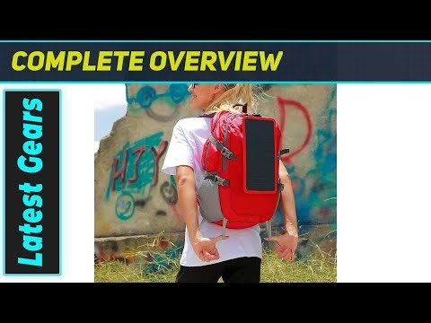 Solar Backpack: Amazing Foldable Power For Hiking!