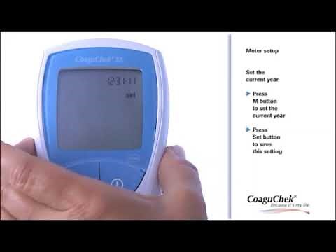How to set up and get started with CoaguChek XS meter