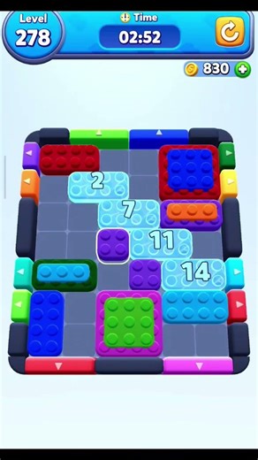 Level 278 color block jam