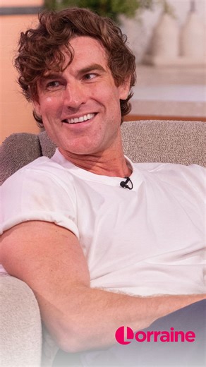 Lorraine on Instagram: "Coronation Street’s James Cartwright made quite the confession this morning! 🤭 #Lorraine"