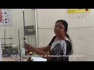 Estimation of Iron by Permanganometry