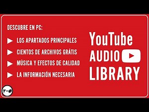 CÓMO USAR LA LIBRERIA DE AUDIO DE YOUTUBE