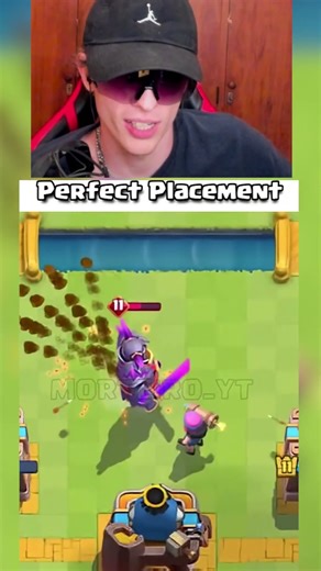 Perfect placement in Clash Royale